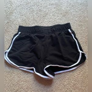 Forever 21 Black and White Athletic Shorts